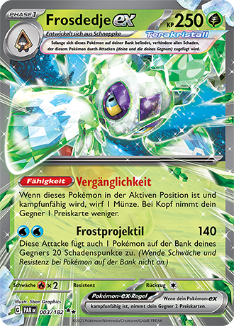 POKÉMON Paradoxrift EINZELKARTEN FULLART/EX NACH AUSWAHL (DEUTSCH)