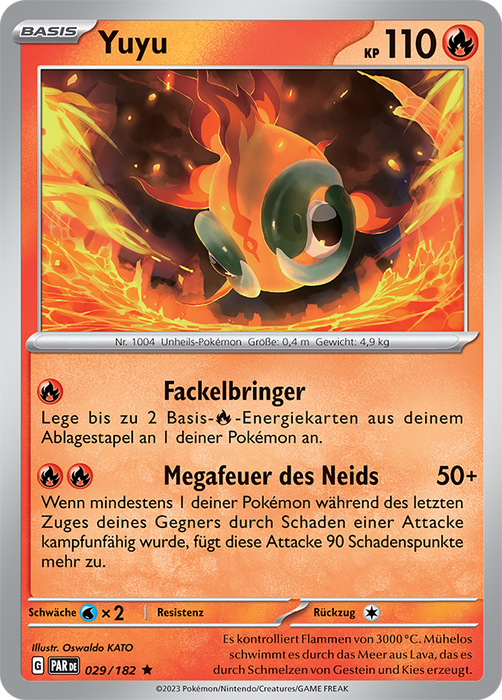 Pokémon Paradoxrift holografische Einzelkarten nach Auswahl (DE)