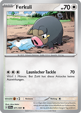 POKÉMON PALDEAS SCHICKSALE BASIS-KARTEN NACH WAHL 001-074(DE)