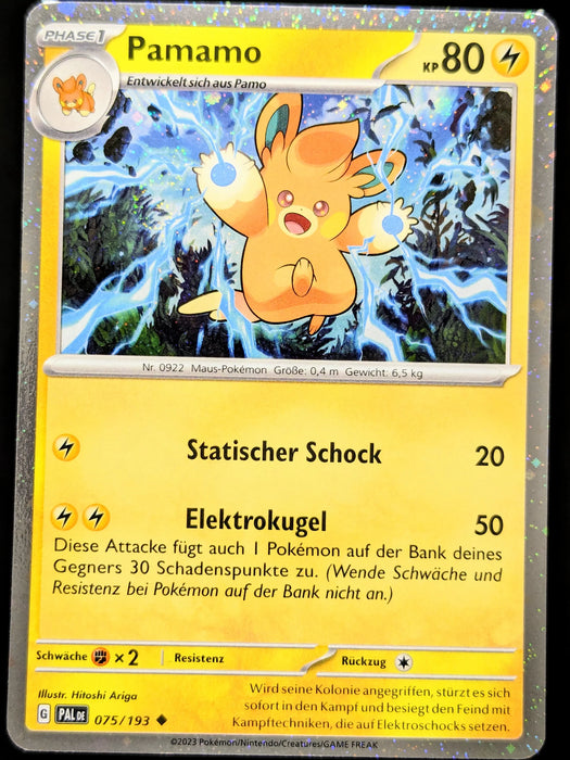 Pokémon Entwicklungen in Paldea holografische Karten nach Wahl (DE)