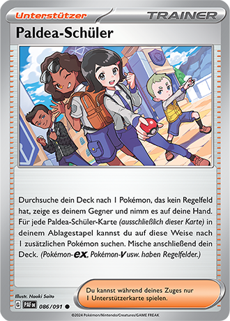 POKÉMON PALDEAS SCHICKSALE TRAINERKARTEN NACH WAHL (DE)