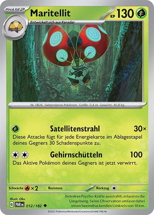 POKÉMON PARADOXRIFT EINZELKARTEN Reverse-Holo Nr. 001 -109 (DE)