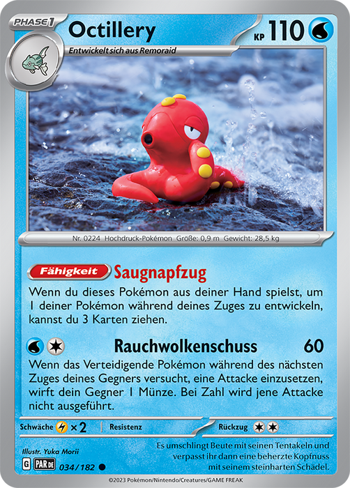 POKÉMON PARADOXRIFT EINZELKARTEN Reverse-Holo Nr. 001 -109 (DE)