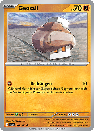 POKÉMON PARADOXRIFT EINZELKARTEN Reverse-Holo Nr. 001 -109 (DE)