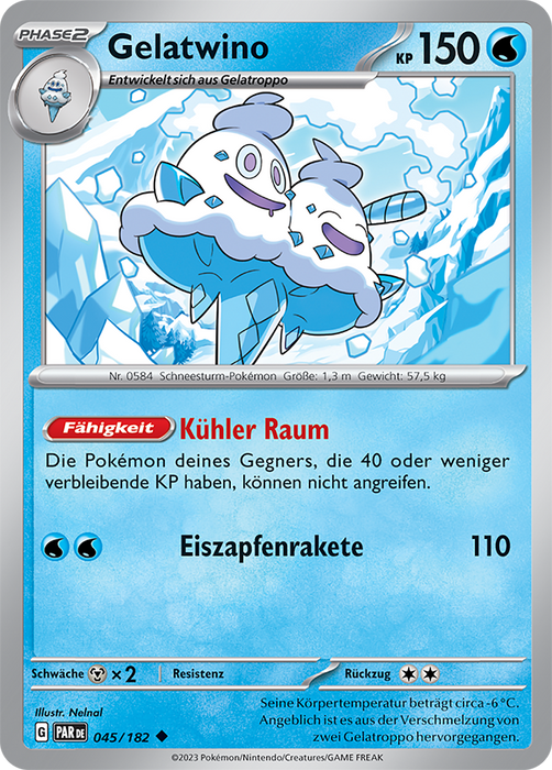 POKÉMON PARADOXRIFT EINZELKARTEN Reverse-Holo Nr. 001 -109 (DE)