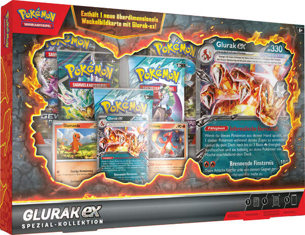 Pokémon Spezial-Kollektion Glurak-ex (DE)(Vorbestellung) Versand April 2025