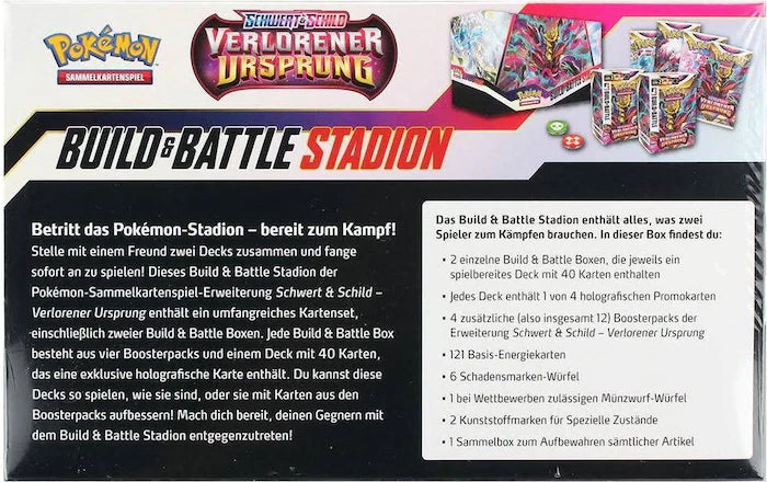 Pokémon Schwert & Schild Verlorener Ursprung Build & Battle Stadion (DE)