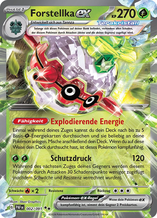 Pokémon Paldeas Schicksale Einzelkarten EX und Fullart nach Auswahl (DE)