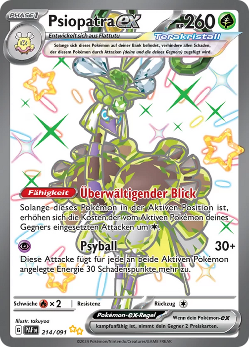 Pokémon Paldeas Schicksale Einzelkarten EX und Fullart nach Auswahl (DE)