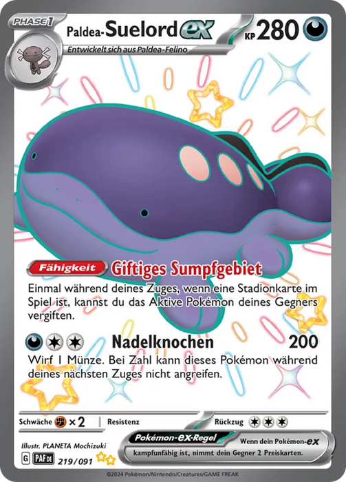 Pokémon Paldeas Schicksale Einzelkarten EX und Fullart nach Auswahl (DE)