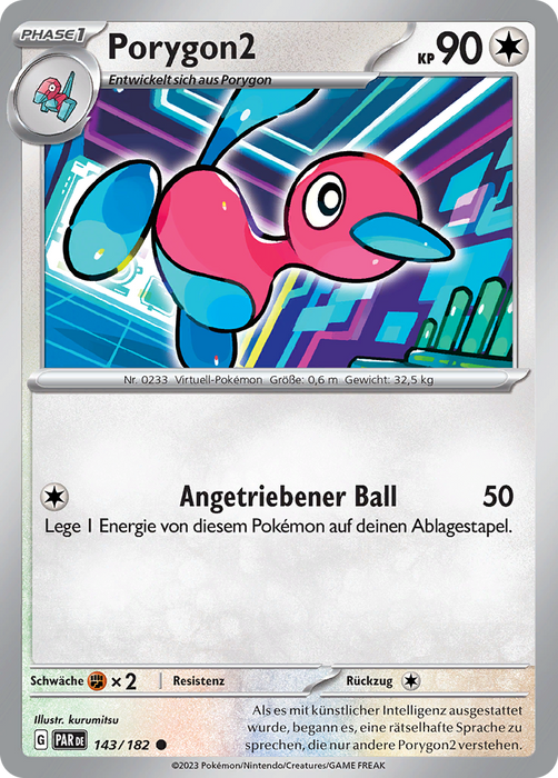 POKÉMON PARADOXRIFT EINZELKARTEN Reverse-Holo Nr. 001 -109 (DE)