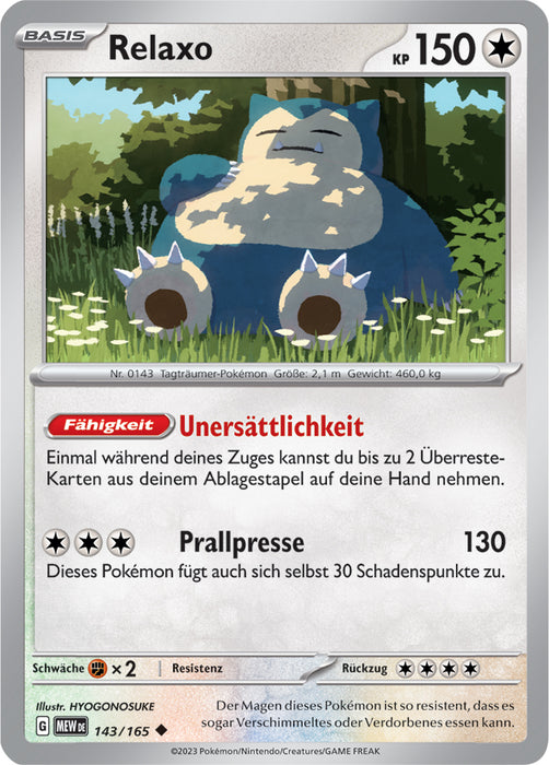 Pokémon 151 Einzelkarten Reverse-Holo nach Auswahl (deutsch)