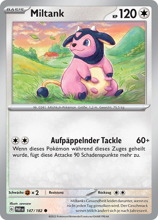 POKÉMON PARADOXRIFT EINZELKARTEN Reverse-Holo Nr. 110-158 (DEUTSCH)