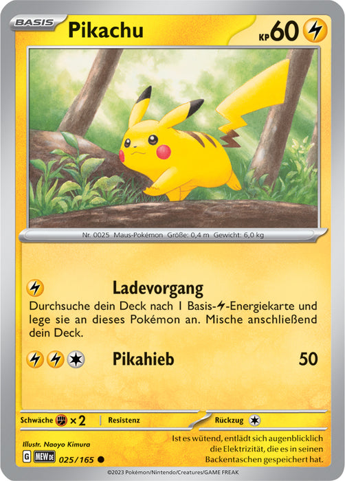 Pokémon 151 Einzelkarten Reverse-Holo nach Auswahl (deutsch)