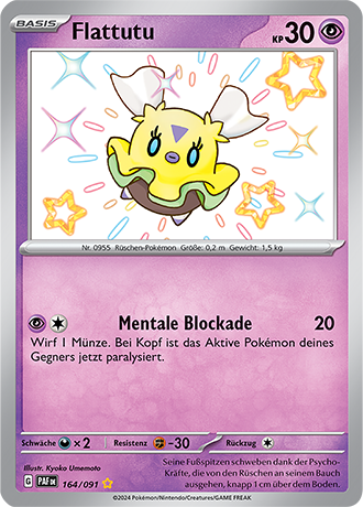 Pokémon Paldeas Schicksale Shiny Einzelkarten nach Wahl (DE)