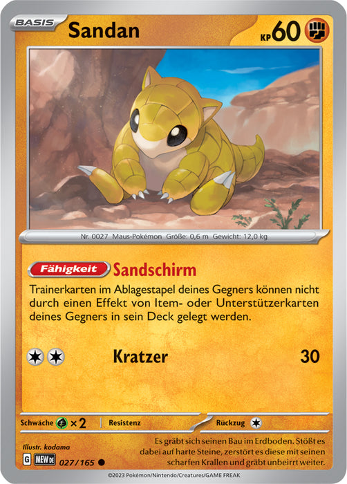 Pokémon 151 Einzelkarten Reverse-Holo nach Auswahl (deutsch)