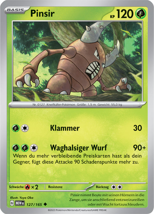 Pokémon 151 Kollektion Karten nach Auswahl Basis Nr. 109-149 (deutsch)