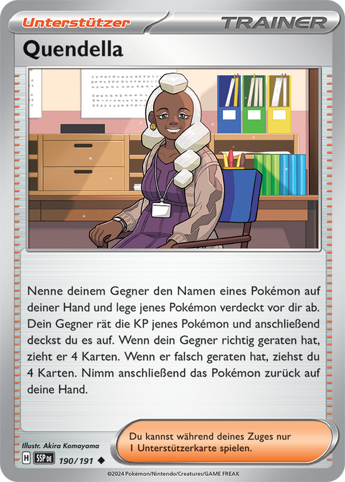 Pokémon Stürmische Funken Trainerkarten/ASS-KLASSE Karten nach Wahl (DE)