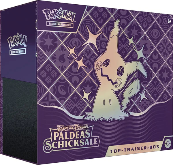 Pokémon Karmesin&Purpur Paldeas Schicksale Top-Trainer-Box (DE)