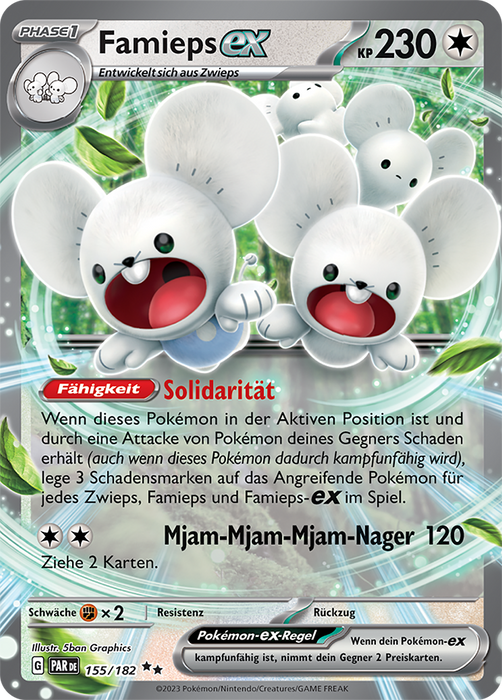 POKÉMON Paradoxrift EINZELKARTEN FULLART/EX NACH AUSWAHL (DEUTSCH)