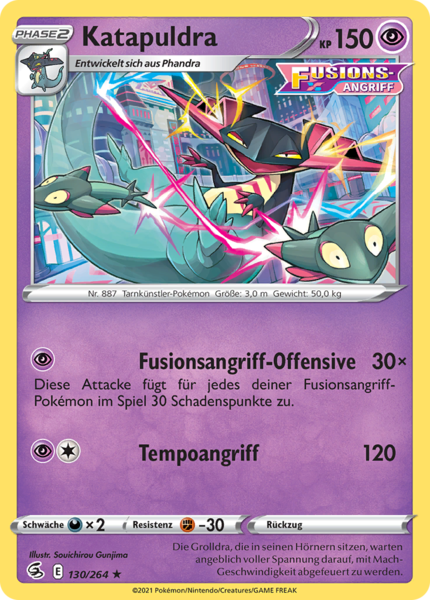 POKÉMON Fusionsangriff HOLOGRAFISCHE KARTEN NACH WAHL (DE)