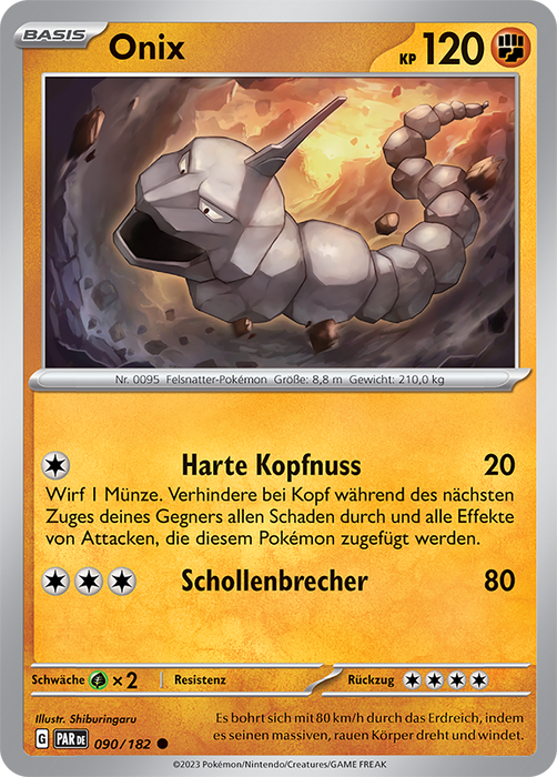 POKÉMON PARADOXRIFT EINZELKARTEN Reverse-Holo Nr. 001 -109 (DE)