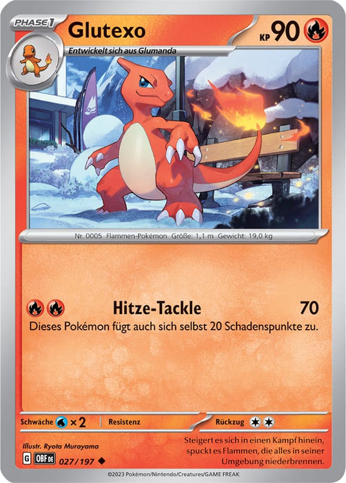 POKÉMON OBSIDIANFLAMMEN EINZELKARTEN REVERSE-HOLO NACH WAHL(DEUTSCH)