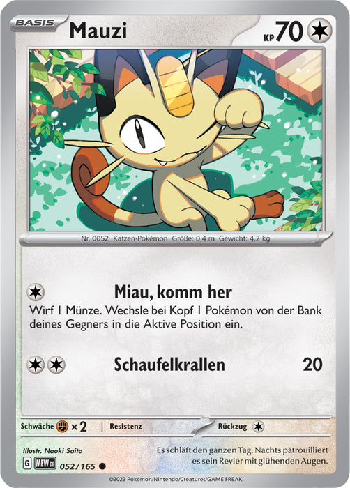 Pokémon 151 Einzelkarten Reverse-Holo nach Auswahl (deutsch)