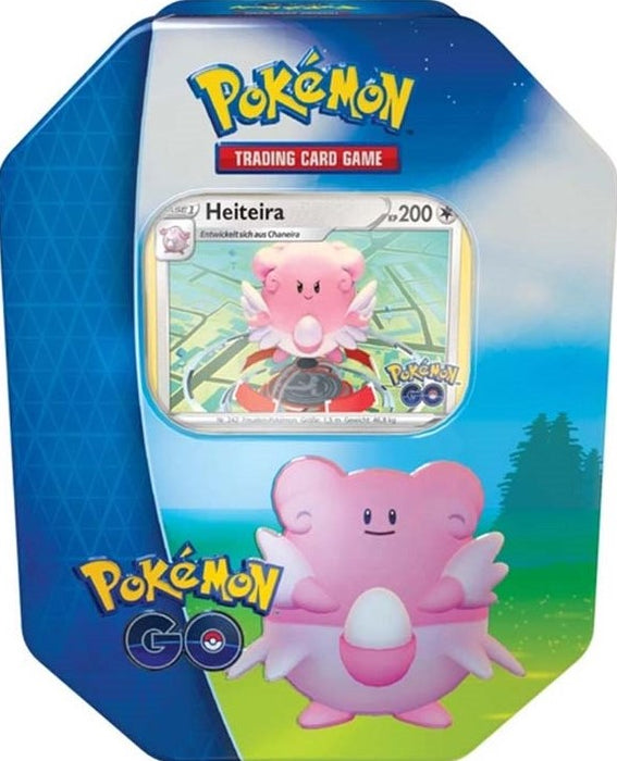 Pokémon GO Tin-Box Relaxo oder Heiteira oder Pikachu (DE)