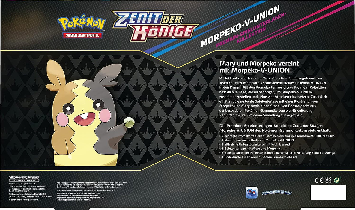 Pokémon Zenit der Könige Morpeko V-Union Premium-Kollektion (DE)