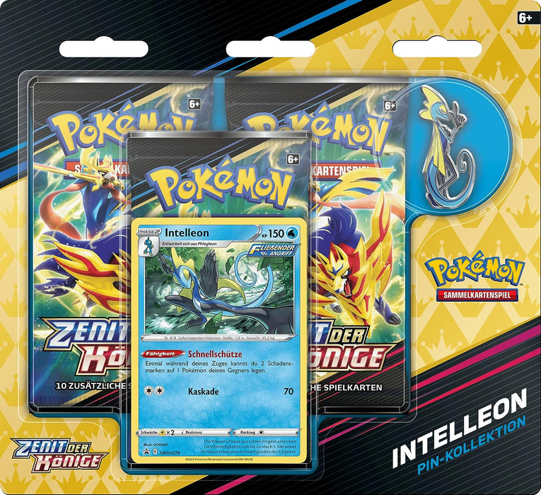 Pokémon Zenit der Könige Pin-Kollektion Gortrom/ Intelleon /Liberlo (DE)