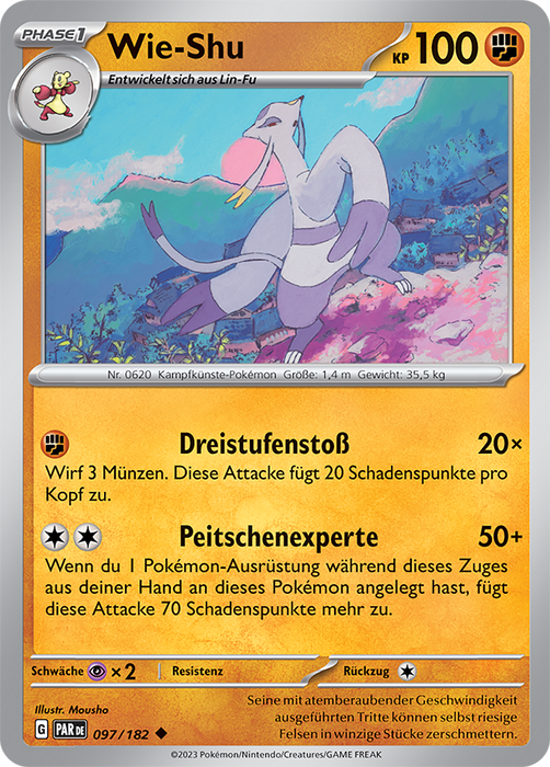 POKÉMON PARADOXRIFT EINZELKARTEN Reverse-Holo Nr. 001 -109 (DE)