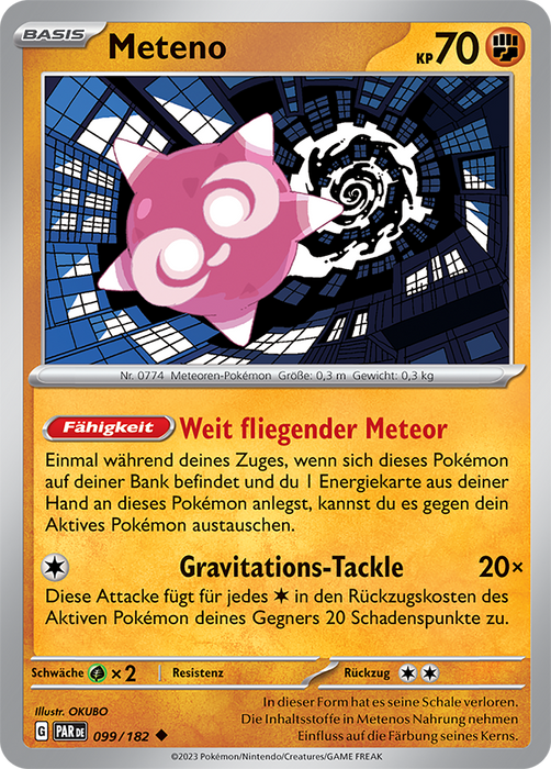 POKÉMON PARADOXRIFT EINZELKARTEN Reverse-Holo Nr. 001 -109 (DE)