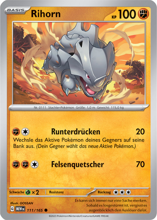 Pokémon 151 Kollektion Karten nach Auswahl Basis Nr. 109-149 (deutsch)