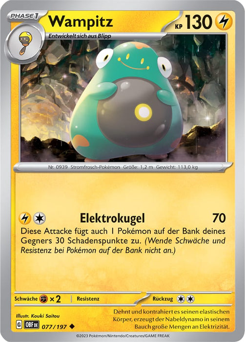 POKÉMON OBSIDIANFLAMMEN EINZELKARTEN REVERSE-HOLO NACH WAHL(DEUTSCH)