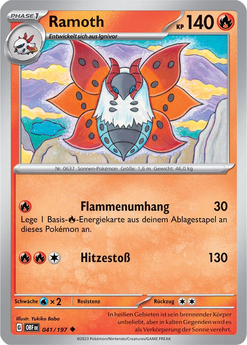 POKÉMON OBSIDIANFLAMMEN EINZELKARTEN REVERSE-HOLO NACH WAHL(DEUTSCH)