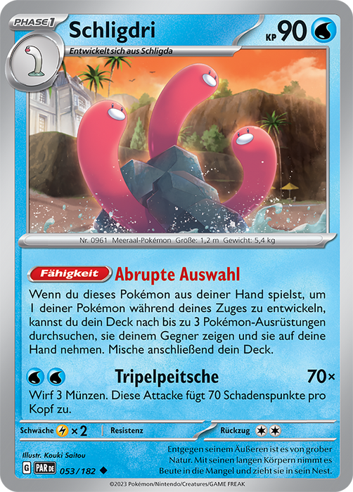Pokémon Paradoxrift Einzelkarten nach Auswahl Basis Nr. 01-113 (Deutsch)