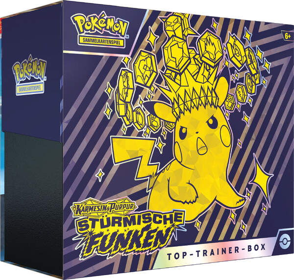 Pokémon Stürmische Funken Top-Trainer-Box (DE) (Vorbestellung)| Versand ab 08.11.2024