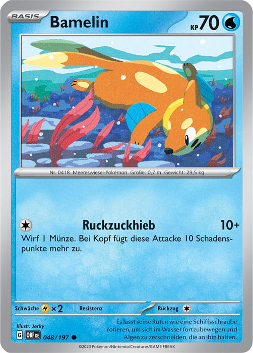 POKÉMON OBSIDIANFLAMMEN EINZELKARTEN REVERSE-HOLO NACH WAHL(DEUTSCH)