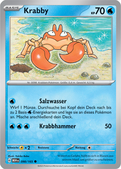 Pokémon 151 Einzelkarten Reverse-Holo nach Auswahl (deutsch)