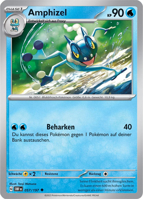 POKÉMON OBSIDIANFLAMMEN EINZELKARTEN REVERSE-HOLO NACH WAHL(DEUTSCH)