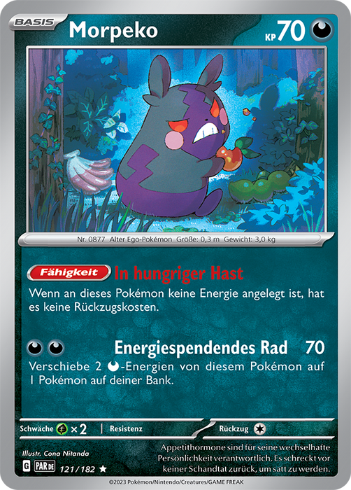 POKÉMON PARADOXRIFT EINZELKARTEN Reverse-Holo Nr. 001 -109 (DE)