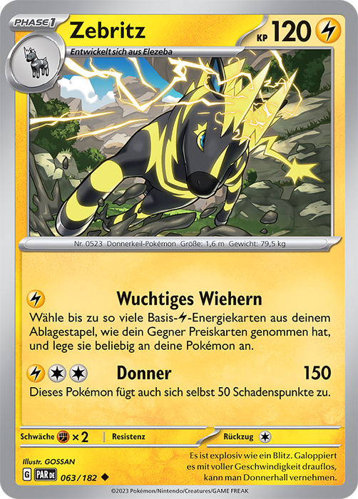 POKÉMON PARADOXRIFT EINZELKARTEN Reverse-Holo Nr. 001 -109 (DE)