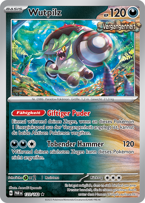 POKÉMON PARADOXRIFT EINZELKARTEN Reverse-Holo Nr. 110-158 (DEUTSCH)