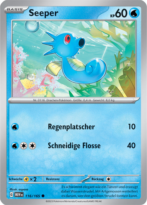 Pokémon 151 Einzelkarten Reverse-Holo nach Auswahl (deutsch)