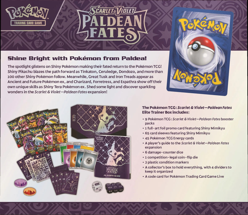 Pokémon Karmesin&Purpur Paldeas Schicksale Top-Trainer-Box (DE)