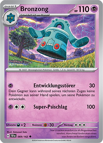 Pokémon Gewalten der Zeit Einzelkarten Reverse-Holo nach Wahl Nr. 001-109 (DE)