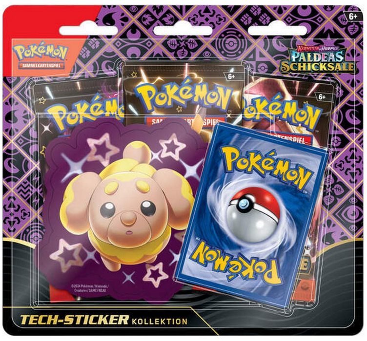 Pokémon Paldeas Schicksale Sticker Kollektion nach Wahl (DE)