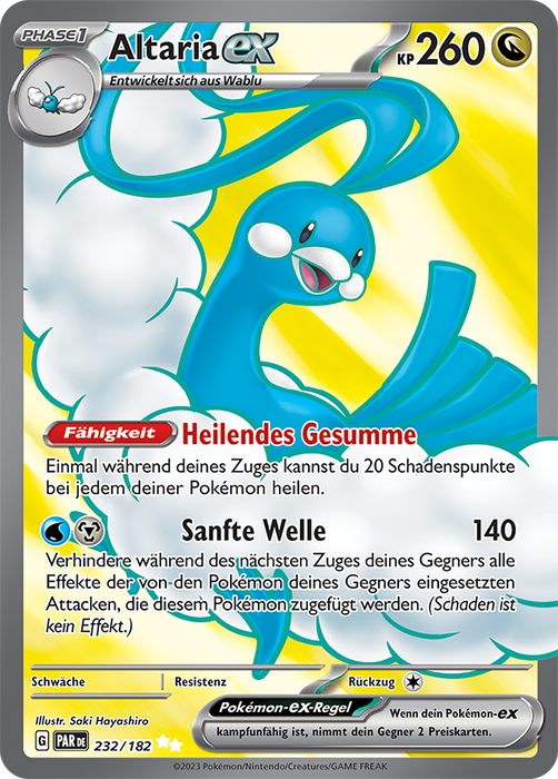 POKÉMON Paradoxrift EINZELKARTEN FULLART/EX NACH AUSWAHL (DEUTSCH)