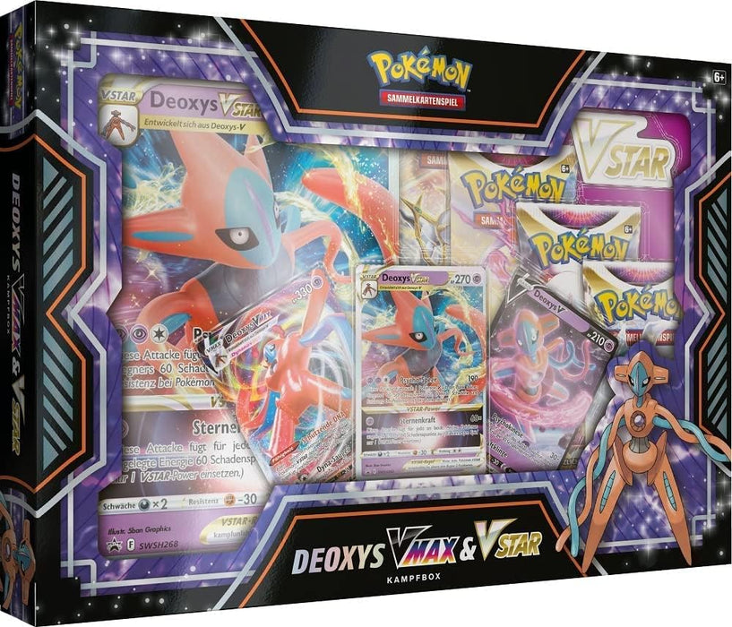 Pokémon Schwert & Schild Kampfbox Deoxys-VMAX/ VSTAR (DE)